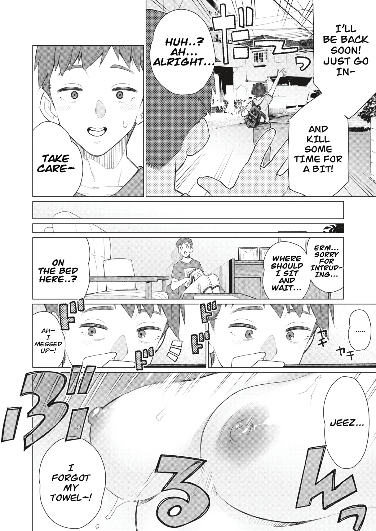 Hentai Manga Comic-My Friend's Mother is a Careless Old Lady-Read-2